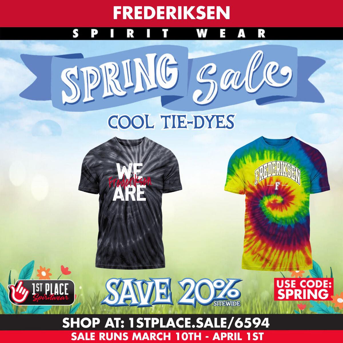 Spring Sale Happening Now!