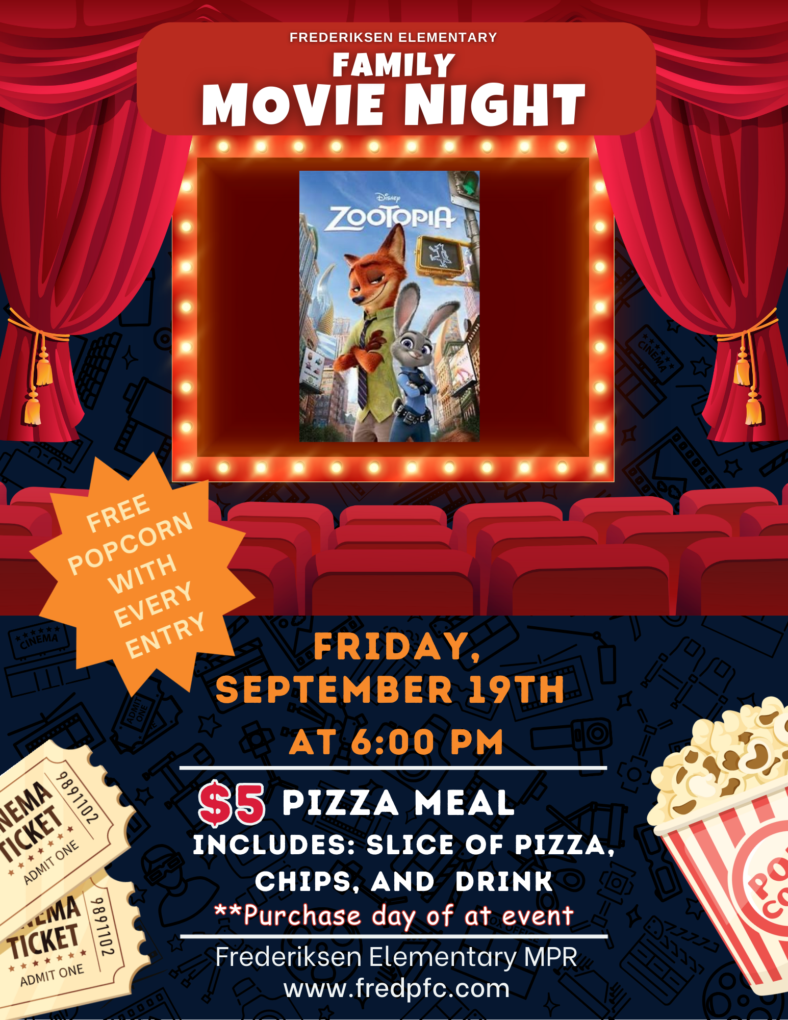 Frederiksen Family Movie Night!