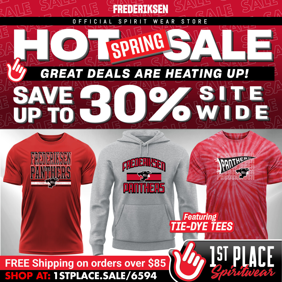 Frederiksen Spring Spiritwear Sale!